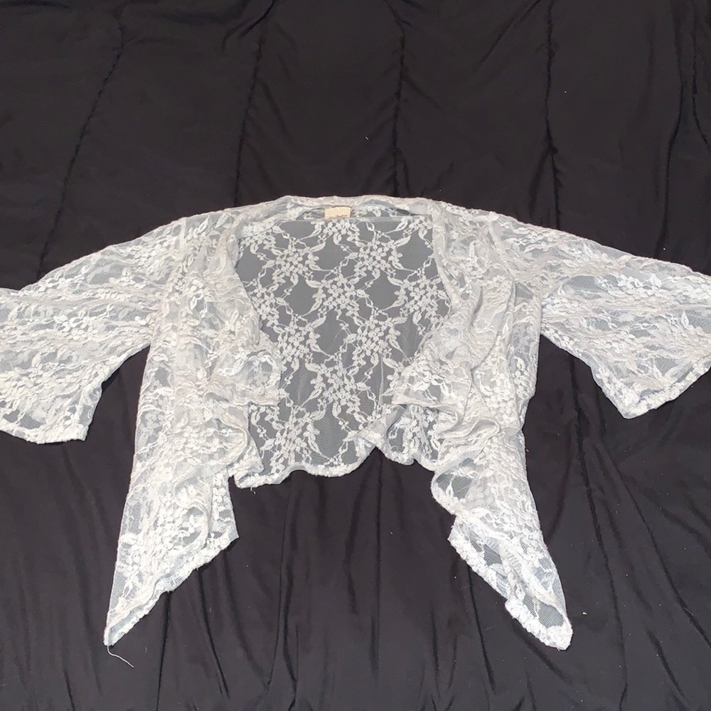 Daytrip white lace cover up.
